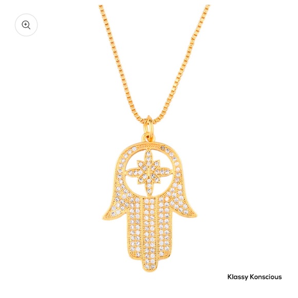 Jewelry Gold Hamsa Necklace Catalyst Poshmark